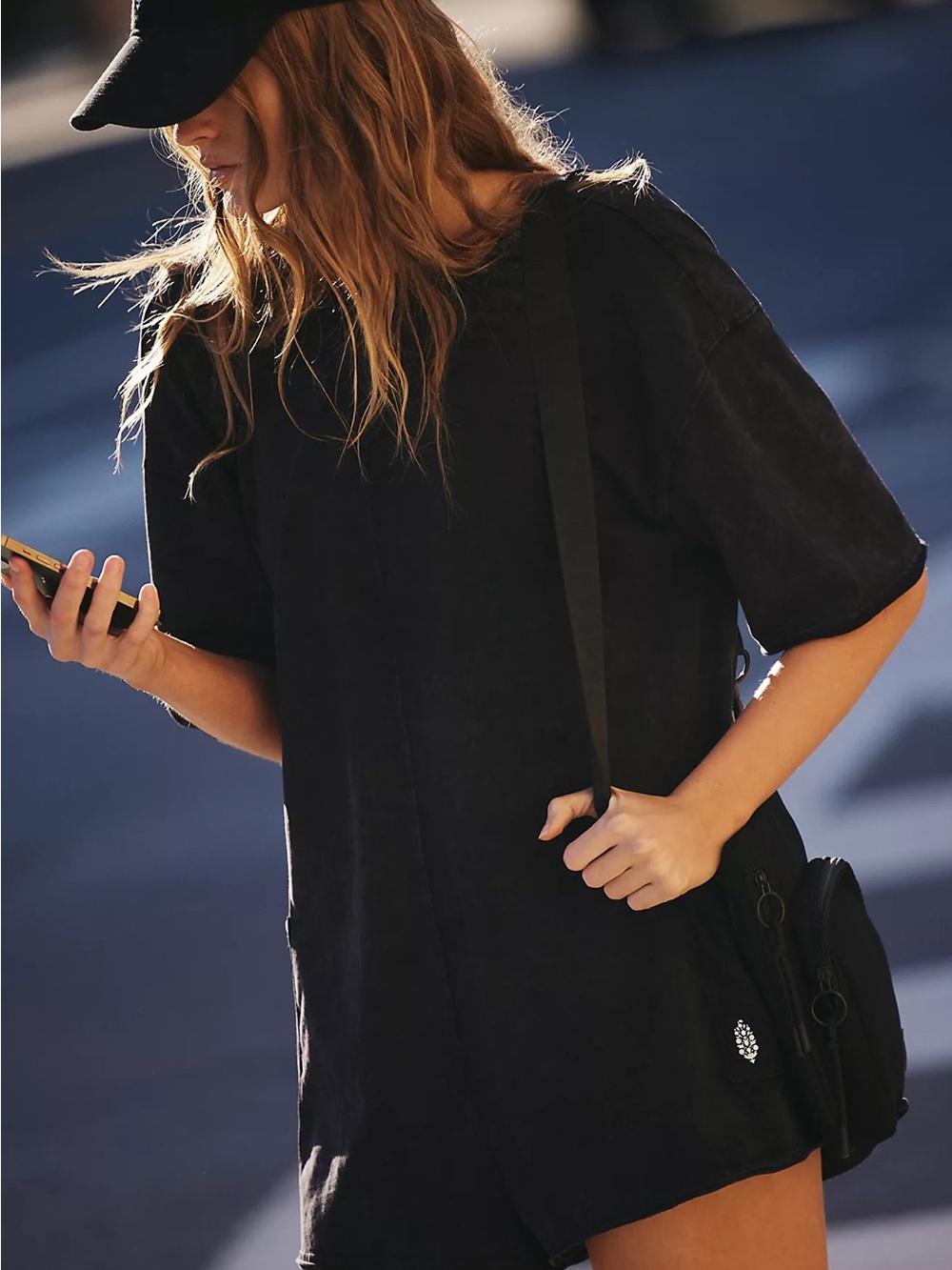 Free People Hot Shot Tee Romper